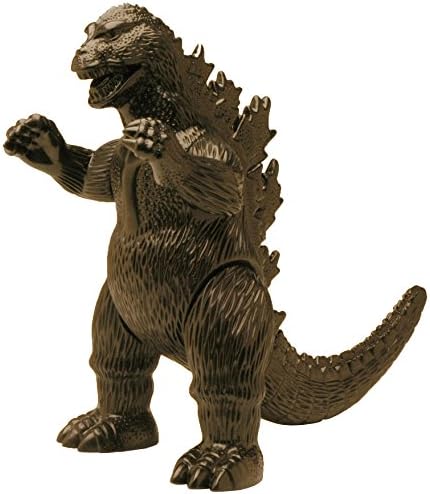 Century of Toho monster jet-black object collection Godzilla 1962 about 230mm soft vinyl achromatic color PVC Figure