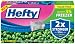 Hefty One Zip Value Pack Quart Freezer Bags, 35 Count Boxes (Pack of 9)
