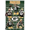 Green Bay Packers Team Field Sports Poster Print - 22x34