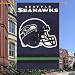 Seattle Seahawks Applique Banner Flag