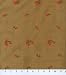 16W Red Floral Embroidered Tan Corduroy