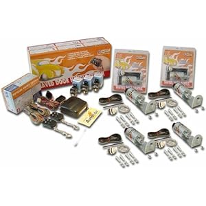 AutoLoc SVPRO3F 8 Channel 35 lbs. 4 Door Remote Shaved Door Kit