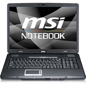 MSI VR705-046UK 17-Inch Notebook (Intel T3400, 2.16GHz, 3GB RAM, 250GB, DVDSMDL, Bluetooth, HDMI, Vista Home Premium)