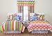 Best Quality Little Miss Matched White Zany Queen Bed Ensemble By Pem America