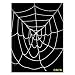 9.5' ft Deluxe Giant Spider Web (White) ~ Halloween Spider Web Decorations & Props