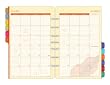 Day-Timer Flavia Desk Size 2-Page-Per-Month Tabbed Refill, 5.5 x 8.5 Inches, January - December 2012 (D09626-1201)