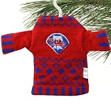 Philadelphia Phillies Knit Sweater Ornament (Set of 3)