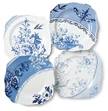 Rosanna Beach Cottage Dessert Plates Set of 4
