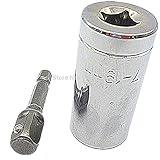 7 ? 19 ミリメートル ワニ グリップ ユニバーサル ソケット レンチ パワー ドリル アダプタ ハンド ツール セット修理キット鍵屋アダプター ナット ネジ フック