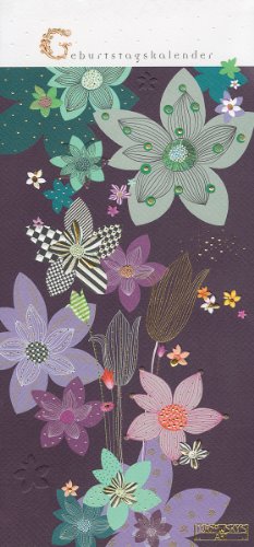Dumont Kalenderverlag Annas Flowers: immerw&auml;hrender Geburtstagskalender