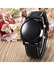 Youyoupifa Black Dial Black Silicone LED Digital Sport Unisex Watch £¨Unisex£©