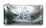 Produkt-Bild: Ed Hardy 10320300 Vegas Pencilcase triangle, 22 x 13 x 6 cm, 100% Polyester, silber
