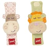 Spook Toys Hoppo and Moomba Wrist Rattles