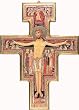 Saint Damiano Crucifix: 27" in Height - MADE IN ITALY