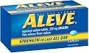 Aleve All Day Strong Pain Reliever/Fever Reducer Caplets, 200-Count Bottles (Pack of 2)