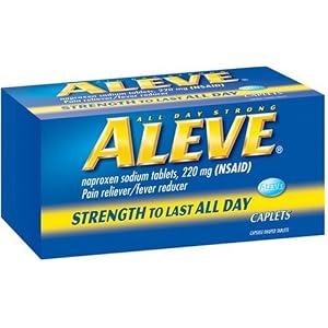 Aleve All Day Strong Pain Reliever, Fever Reducer Caplets - 200 Each