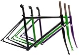Track Bike Fixed Gear Frame Fork and Seat Post