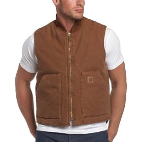 Carhartt Mens Arctic-Quilt Lined Sandstone Vest by Be the first.