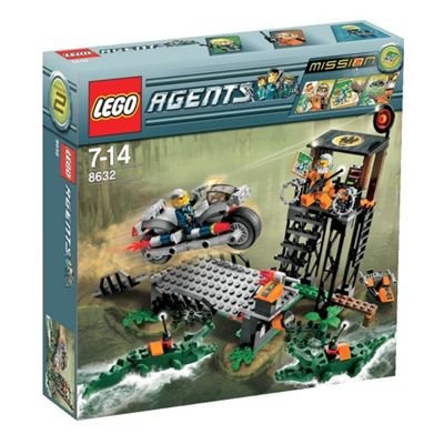 Childrens Toyshop  Toys : LEGO Agents 8632: Mission 2: Swamp Hunt