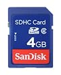 SanDisk 4 GB Class 2 SDHC Flash Memory Card SDSDB-004G-A14F