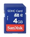 SanDisk 4 GB Class 2 SDHC Flash Memory Card SDSDB-004G-A14F