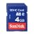 SanDisk 4 GB Class 2 SDHC Flash Memory Card SDSDB-004G-A14F