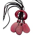 YURI - Red Tagua necklace