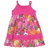 eyelet tropical dress(cerise 18mos)
