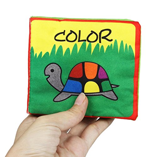 DATEWORK Soft New Cloth Baby Intelligence Development Learn Picture Cognize Book