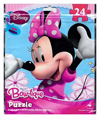 Disney Minnie Mouse Bowtique 24 Piece Puzzle on the Go in Foil Bag