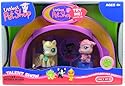 Littlest Pet Shop Talent Show Lights up Pony #402 and Pink Poodle #403