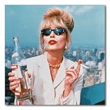Joanna Lumley Color Matte Photograph (12x12 Inches - Absolutely Fabulous)
