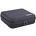 Essential Oil Carrying Case (Black) Holds 30 Bottles - 5ml, 10ml, 15ml. High Quality, Durable Nylon Shell Exterior w/ Flexible EVA Foam for Safe Protection