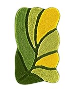 Pandora Alfombra de Baño Arsus Verde/Amarillo 60 x 100 cm