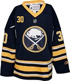 Ryan Miller Youth Jersey: Reebok Navy #30 Buffalo Sabres Youth Replica Jersey