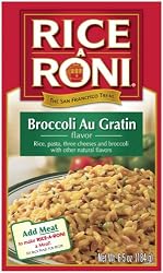 Rice-A-Roni Broccoli Au Gratin, 6.5-Ounce Boxes (Pack of 12)