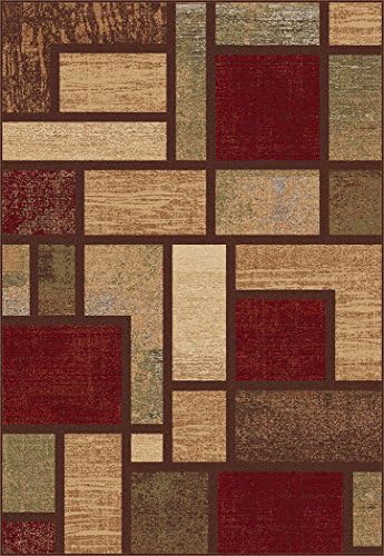 Nubrisa Contempo 8830 Multi Rectangle 7' 10" X 10' 3" Modern Area Rug