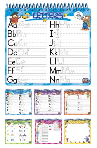 Childrens Toyshop  Toys : Board Dudes Dry Erase Activity Book - Letters, Numbers, Shapes & Games (Juvenile) (11050UA-4)
