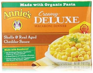 Annie's Homegrown Creamy Deluxe Shells & Cheddar, 11 Oz