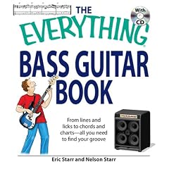 Everything Bass Guitar Book: From lines and licks to chords and charts--all you need to find your groove (Everything Series)