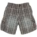 plaid cargo shorts(bear 6-9mos)