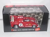 Brumm R240 #2 Alfa Romeo 33TT12 1° Pescarolo-Bell 1000KM Spa 1975 1:43 Scale Die Cast in Red