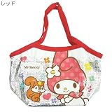 マイメロディ◎保冷ランチトートバッグ（ダブルアルミ仕様）☆サンリオキャラクターグッズ（お弁当かばん）通販☆/【レッド】