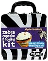 Zebra Mix - Zebra Cupcake & Frosting Kit in a Lunch Box Tin
