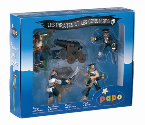Childrens Toyshop  Toys : Le Toy Van Blue Pirates Figurine Gift Box