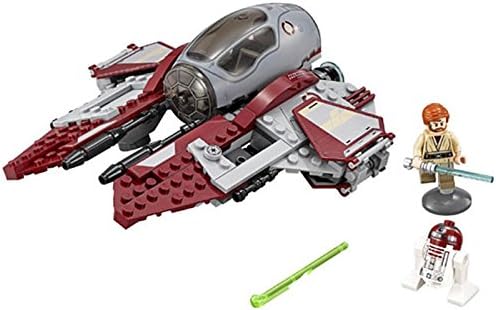 Bes88 Star Wars Obi-Wans Jedi Interceptor Minifigures Building Blocks Sets Toys Gifts Compatible Legoe 227Pcs