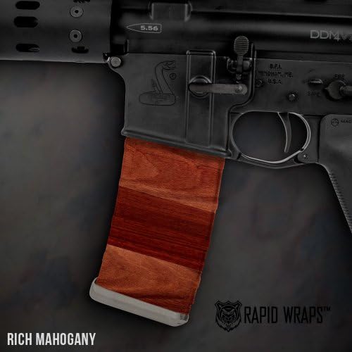 AR-15 Mag Wraps Rapid Wraps 3-Pack (Rich Mahogany)