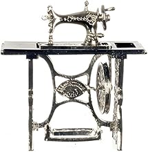 Dollhouse Miniature 1:12 Scale Metal Sewing Machine #G8086