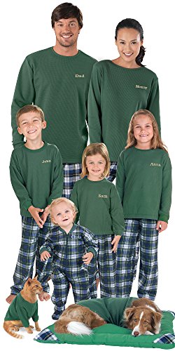 Flannel Tartan Plaid Matching Pajamas for the Whole Family