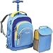 J World Lollipop Kids Rolling Backpack with Lunch Bag (Kids ages 3-7)